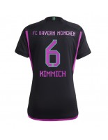 Bayern Munich Joshua Kimmich #6 Vieraspaita Naisten 2023-24 Lyhythihainen